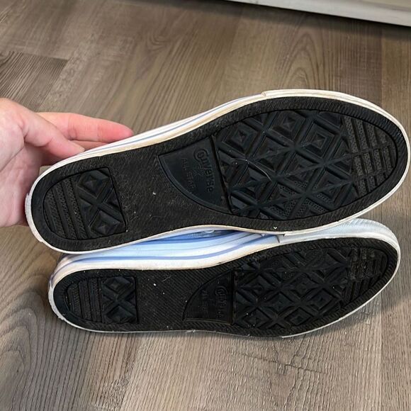 Converse Disney Frozen Elsa All Star Chuck Taylor Hi-Top Shoes Junior Size 5 - Picture 10 of 12